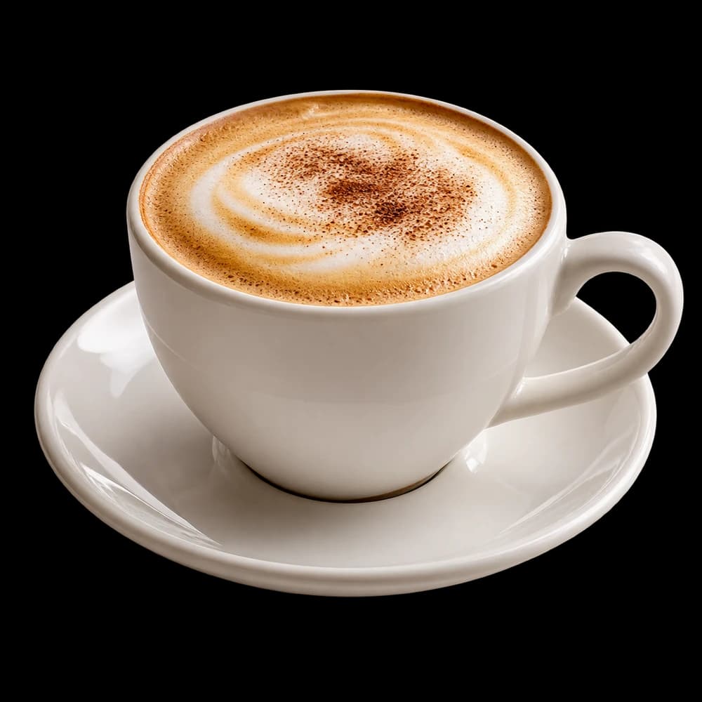 Cappuccino presentado como ejemplo de beneficio